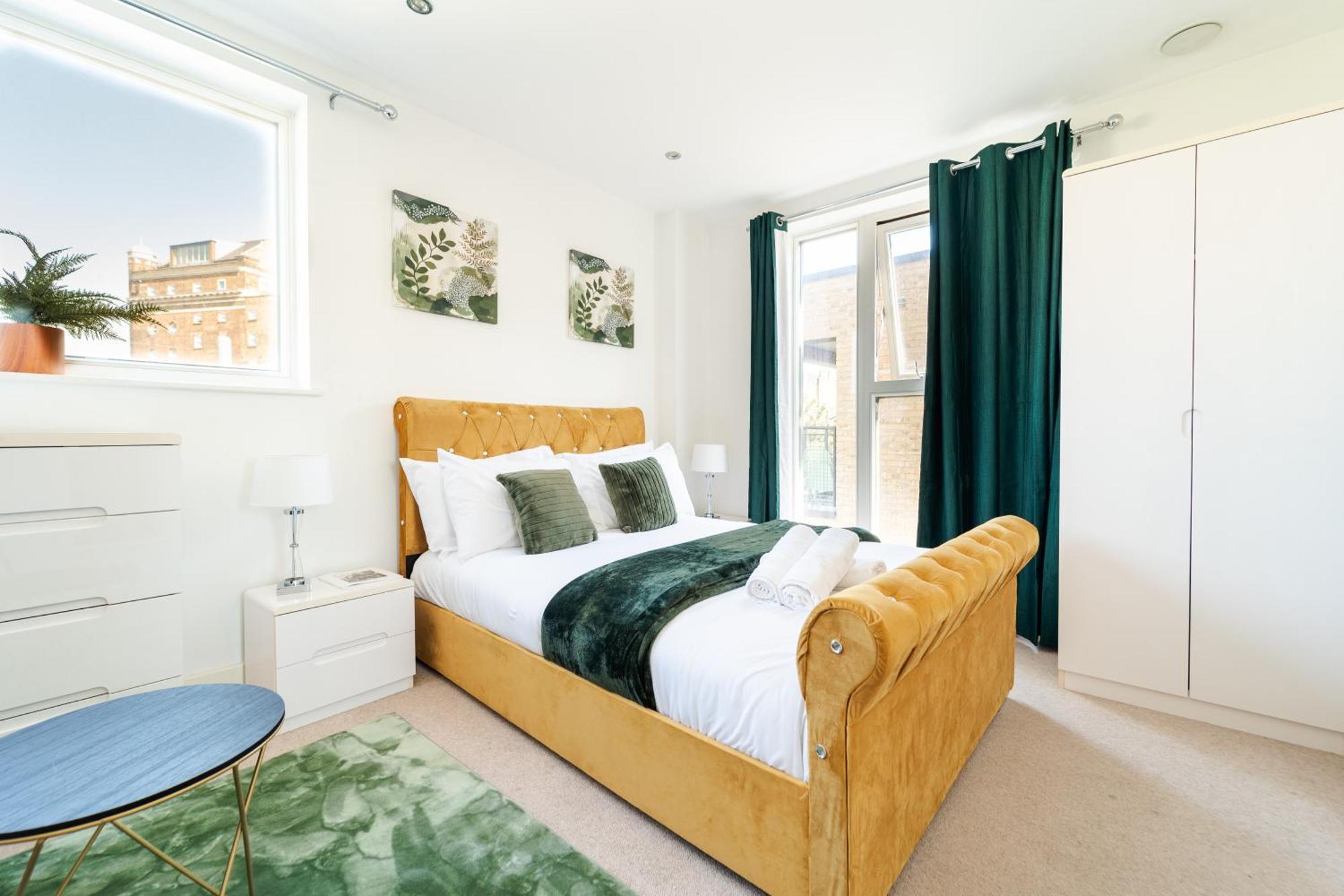 Luxury Greenwich 2bed 2bath - Sleep 6 Guest- 1 Min From Station - Close To Greenwich Maritime- Playstation Provided Apartamento *